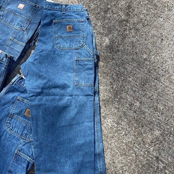 Six Carhartt Jeans Lot Size 38 - Picture 4 of 4